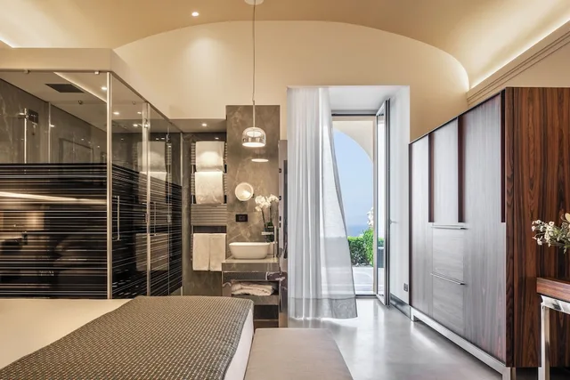 Mini, Junior Suite, Double Bed, Pool and Sea View, Adult Only، Grand Hotel Angiolieri 3/3