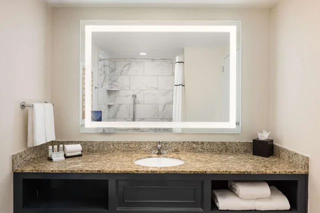 جناح ركني بسريرين كوين مع أريكة، Embassy Suites Atlanta Buckhead 4/5