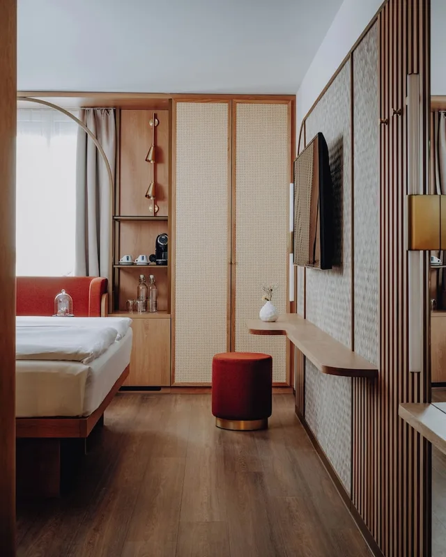 غرفة قياسية بسرير كوين، Ameron Luzern Hotel Flora 7/10