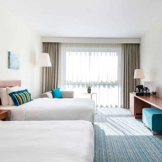 غرفة بسريرين مزدوجين، Courtyard By Marriott Brussels 3/7