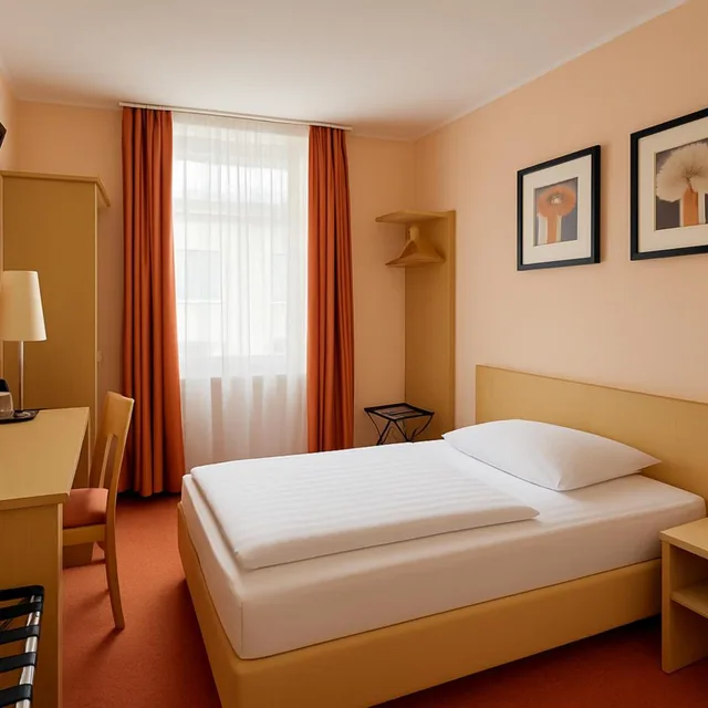 غرفة ديلوكس مفردة، Hotel Petersburg 4/9
