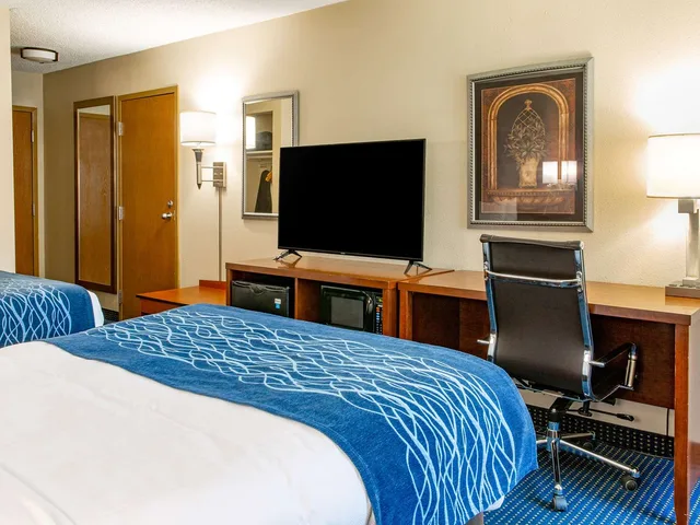 غرفة بسريرين مزدوجين، Comfort Inn Piketon near Fairgrounds 5/5