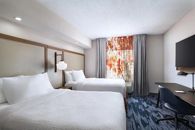 جناح بسريرين مزدوجين مع أريكة، Fairfield Inn Suites By Marriott Edison South Plainfield 1/2