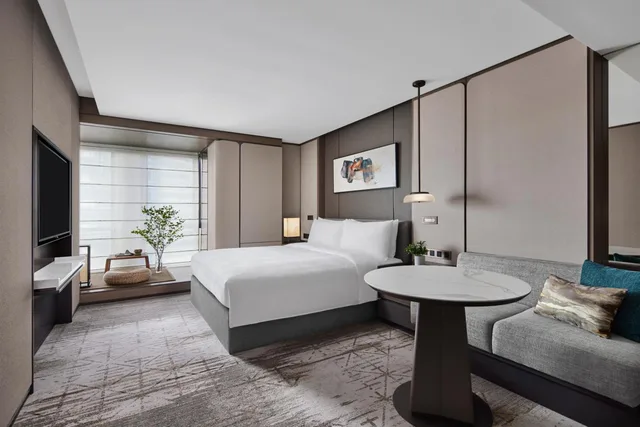 Space, Guest Room, King Bed، Jw Marriott Hotel Shenzhen 4/9