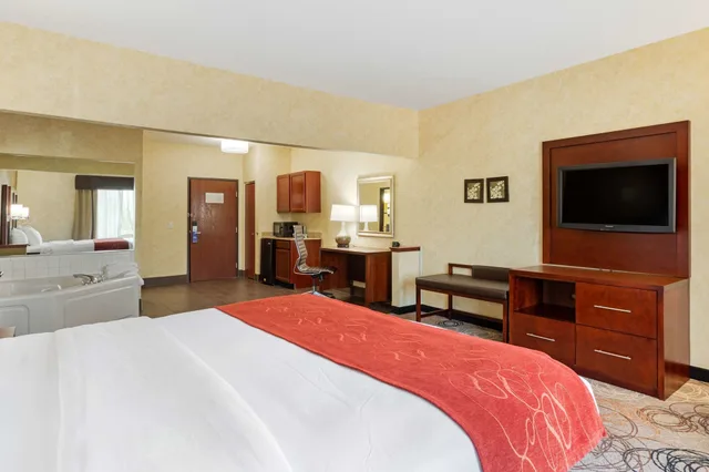 جناح بسرير كينج بحوض جاكوزي، Holiday Inn Express & Suites Southfield - Detroit 1/8