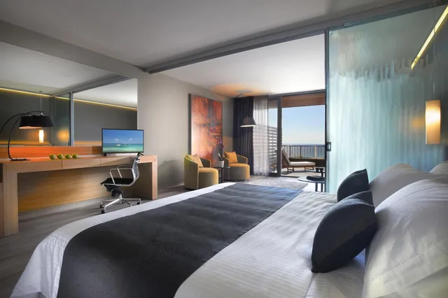 جناح بإطلالة على البحر، Blue Dolphin Hotel 3/4