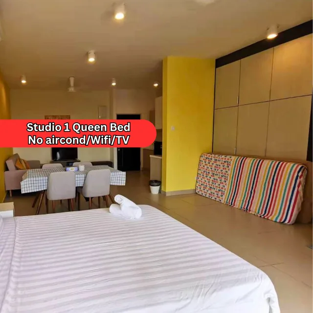 شقة استوديو بسرير كوين، Ownastay Midhills Genting 1/1
