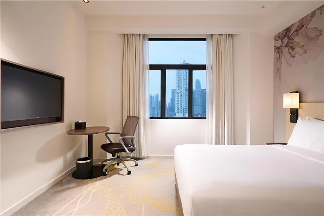 غرفة بسرير كوين بإطلالة، HILTON GARDEN INN KUALA LUMPUR JALAN TUANKU ABDUL RAHMAN NORTH 3/6