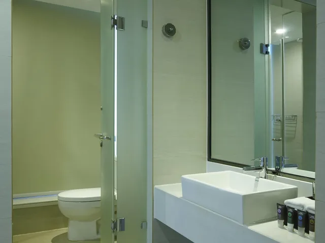 غرفة سوبيريور بسرير كينج بإطلالة على الحديقة، Novotel Guiyang Panjiang 8/9