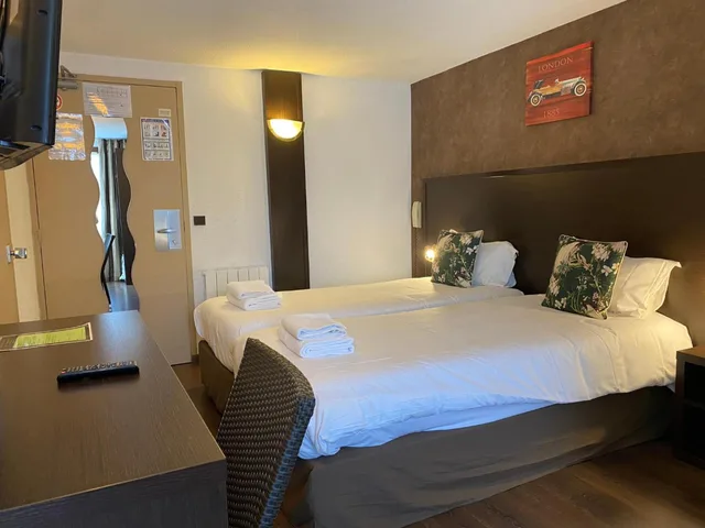 غرفة بسريرين منفصلين، Shelder Hotel 4/5