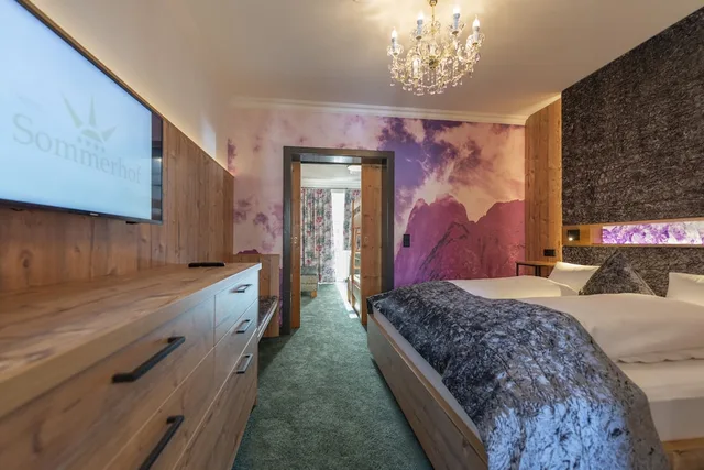 جناح استوديو ديلوكس بسرير مزدوج، Hotel Sommerhof 3/6