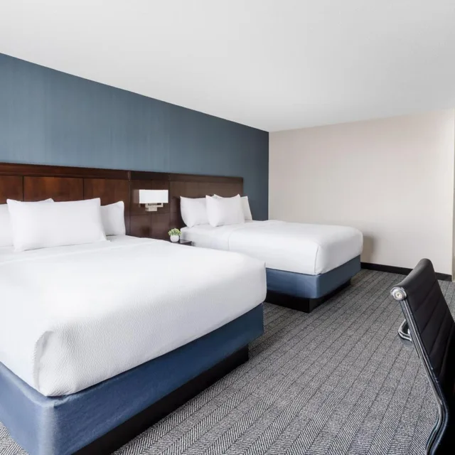 غرفة بسريرين كوين، Courtyard Manchester Boston Regional Airport 5/11
