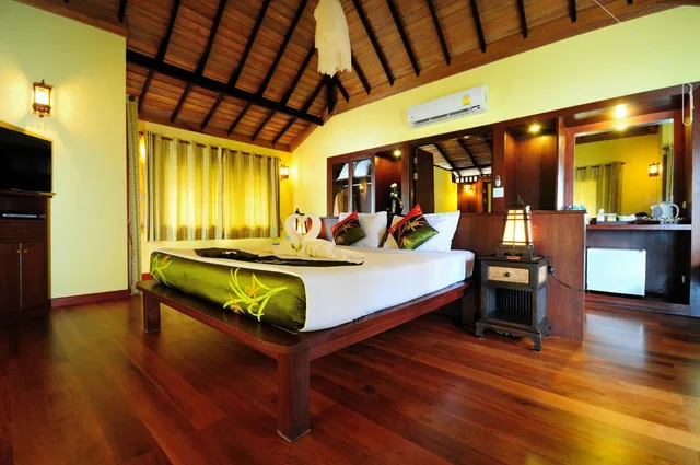 فيلا ديلوكس عائلية بسرير كوين وسرير فردي، KOH MOOK SIVALAI BEACH RESORT 3/4