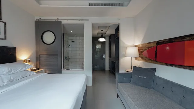 غرفة ديلوكس بسرير مزدوج بإطلالة على المسبح، Sugar Marina Resort Surf 5/10