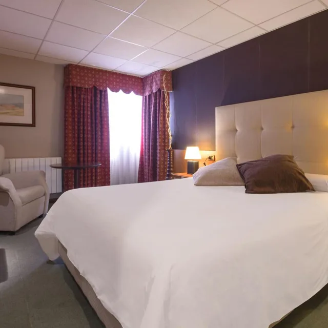 غرفة بسرير مزدوج أو سريرين منفصلين، Hotel Coto Real 3/7
