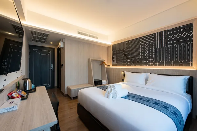 غرفة قياسية بسرير كوين، Salee Boutique Hotel 3/4