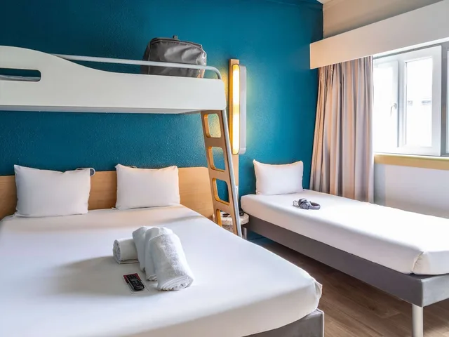 غرفة عائلية بسريرين مزدوجين، IBIS BUDGET PARIS PORTE DE PANTIN 2/10