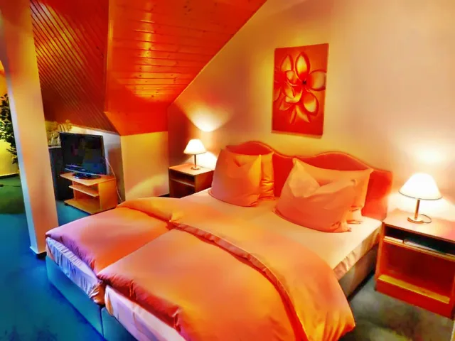 غرفة بسريرين منفصلين، Parkhotel Waldschlösschen 1/2
