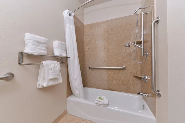 جناح بسرير كينج مع أريكة لذوي الإعاقة، Holiday Inn Express Hotel Suites Sherman Hwy 75 2/2