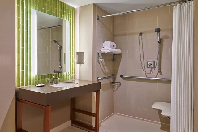 غرفة تقليدية بسرير كينج لذوي الإعاقة، Westin Gaslamp Quarter 4/4