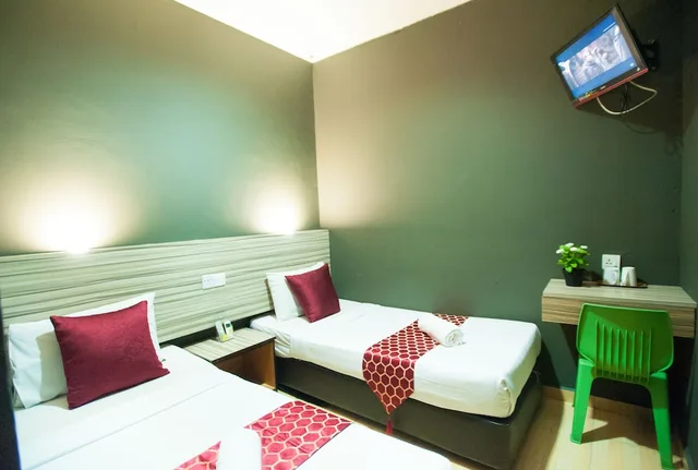 غرفة سوبيريور بسريرين منفصلين، DJ Citi Inn Premier 1/2