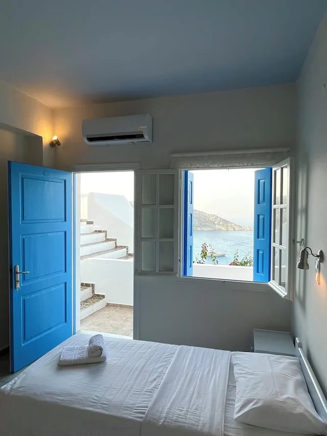 1 Bedroom, Economy, 1 Double and 3 Single Beds, Sea View، Petradi 1/2
