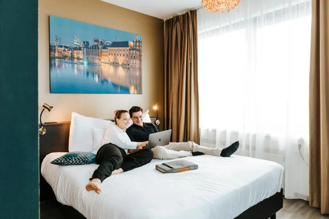 غرفة قياسية بسرير مزدوج، The Hague Teleport Hotel 1/1