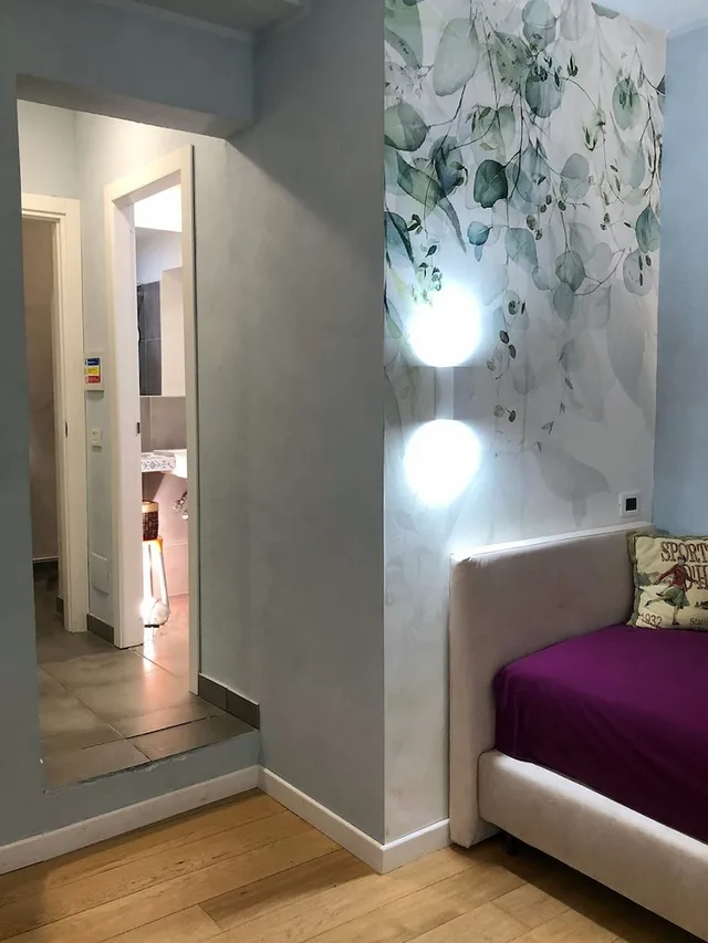 غرفة سوبيريور ثلاثية بسرير كينج وسرير فردي بإطلالة على الفناء، Relais Maddalena 7/7