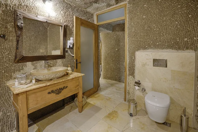 غرفة ديلوكس بسرير كوين مع أريكة، Hera Cave Suites 4/8