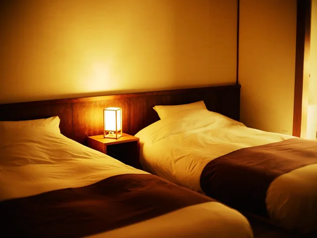 غرفة بسريرين منفصلين، Hotel Yutoria Fujisato 6/9