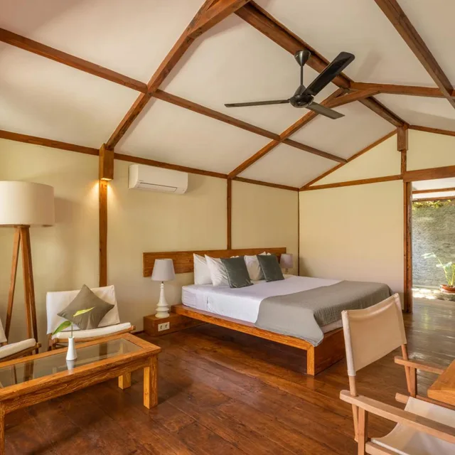 غرفة سوبيريور بسرير مزدوج بشرفة، Gili Teak Resort 1/5