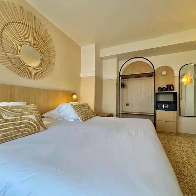 Room, Double Bed, Balcony or Terrace، Hotel and Residence Vacances Bleues Orhoitza 8/10