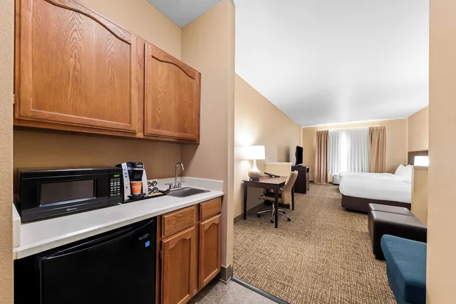 جناح استوديو بسريرين كوين، Roanoke Suites 4/4