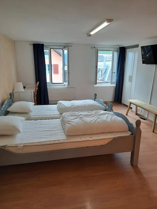 غرفة بسرير مزدوج بحمام مشترك، Bellpark Hostel 1/1