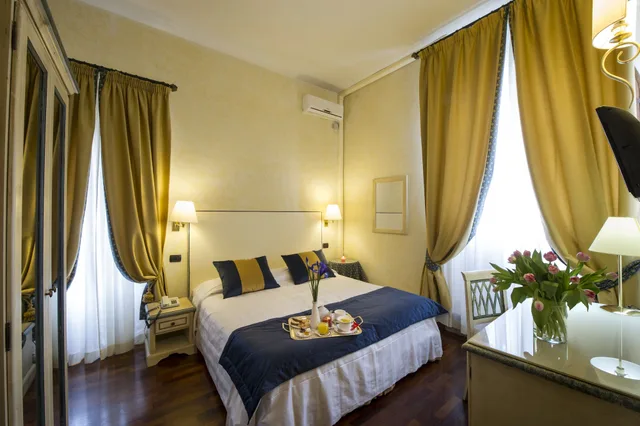 غرفة ديلوكس ركنية بسرير كوين بإطلالة على المدينة، Hotel Gattapone 1/6
