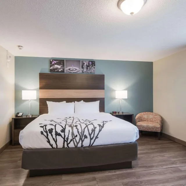 جناح بسرير كينج بغرفة نوم واحدة، Sleep Inn & Suites Columbus near Fort Benning 1/3