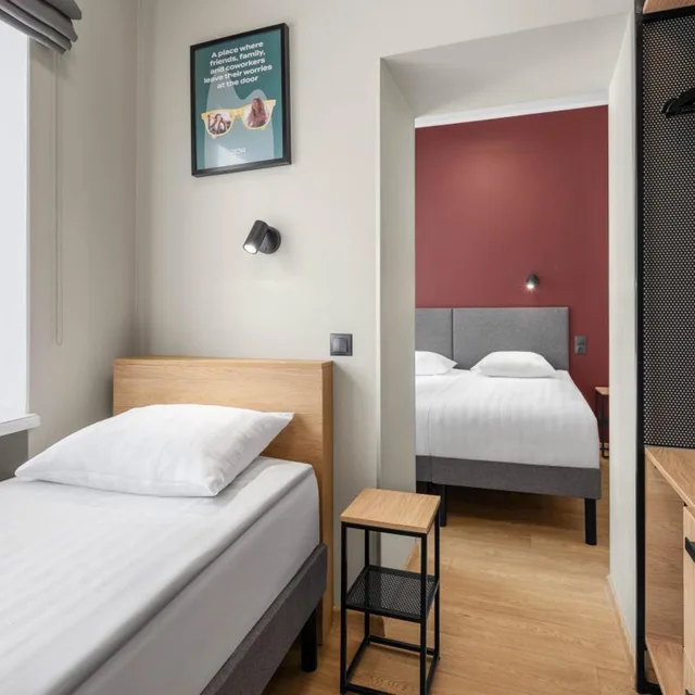 غرفة ثلاثية بسرير فردي، Rija Old Town Hotel 3/10