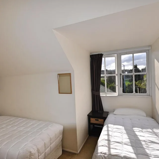 غرفة قياسية بسريرين منفصلين بحمام مشترك، WARKWORTH LODGE 2/5