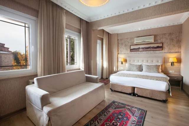 غرفة ديلوكس بسرير مزدوج بإطلالة على البحر مع أريكة، Sultanahmet Inn Hotel 1/1