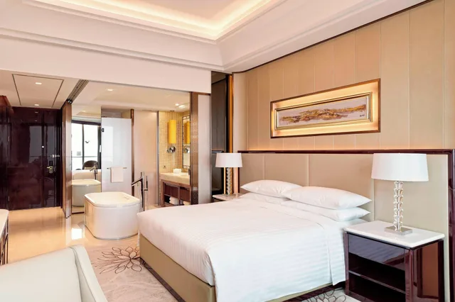 غرفة بريميير ركنية بسرير كينج للمدخنين، Marriott Yiwu Hotel 3/5