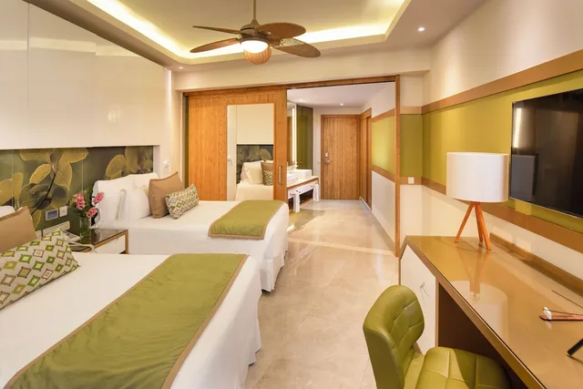 Junior Suite, 2 Double Beds, Garden View, Dreams Onyx Resort And Spa Punta Cana 2/3