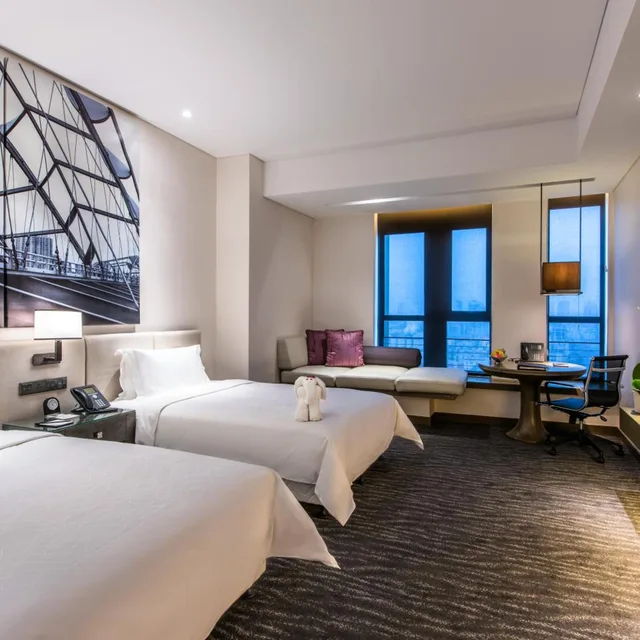 غرفة قياسية بسرير فردي، Pan Pacific Tianjin 2/5