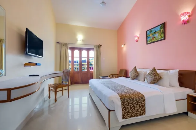غرفة بسرير كينج بإطلالة على الفناء، Spazio Leisure Resort 9/10