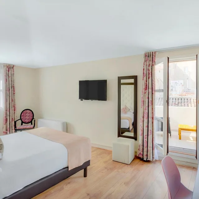 غرفة بريستيج بسرير كوين، Best Western Le Marquis de La Baume 1/3