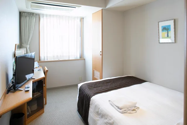 غرفة مفردة، Hotel Plaza Annex Yokote 2/4