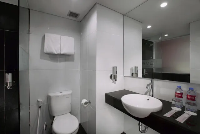 غرفة ديلوكس بسرير مزدوج أو سريرين منفصلين، favehotel Pekanbaru 6/6