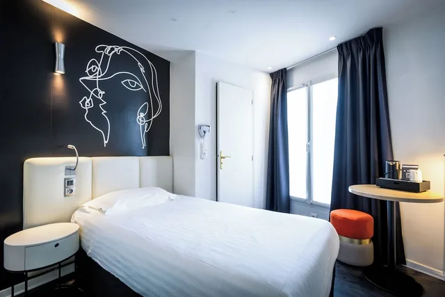 غرفة مفردة، Hotel Montparnasse Saint Germain 3/10