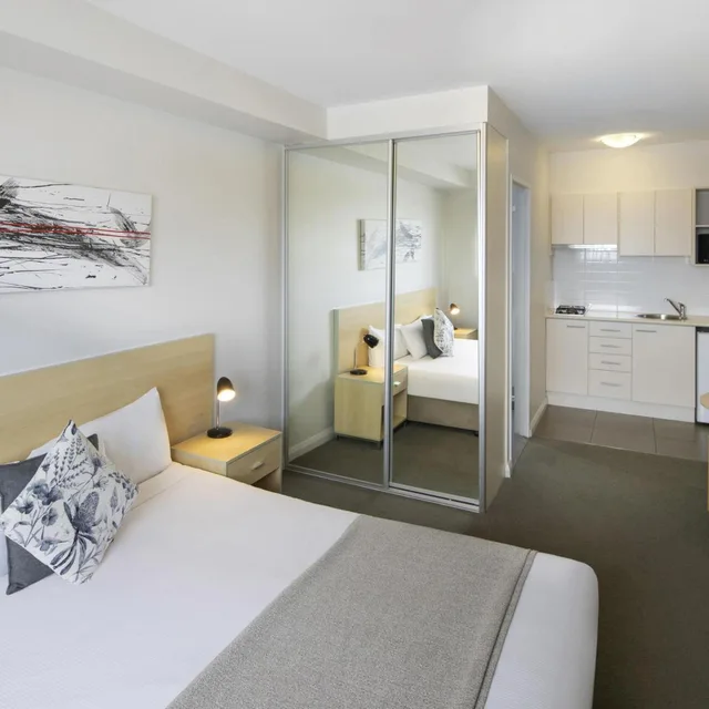 استوديو بسرير كينج، Mantra Castle Hill Sydney 4/10