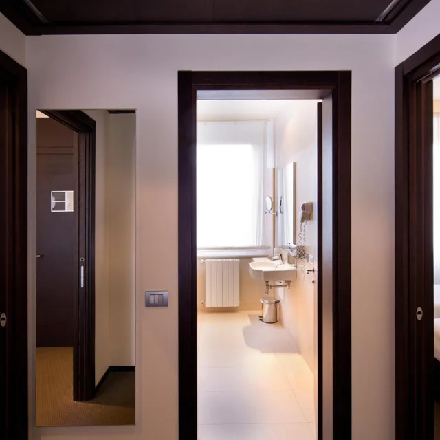 غرفة متصلة بسرير مزدوج، HOTEL CENACOLO(formerly Ora Hotel Cenacolo) 10/10
