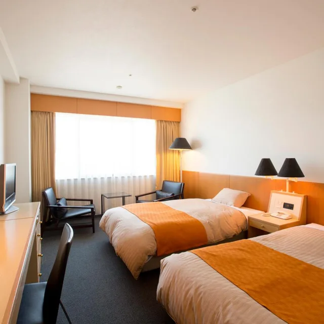 غرفة بسريرين منفصلين في طابق مرتفع، Hotel Granmirage 2/5